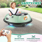12V Kids Electric Ride-On Car with Remote Control & 360° Rotation