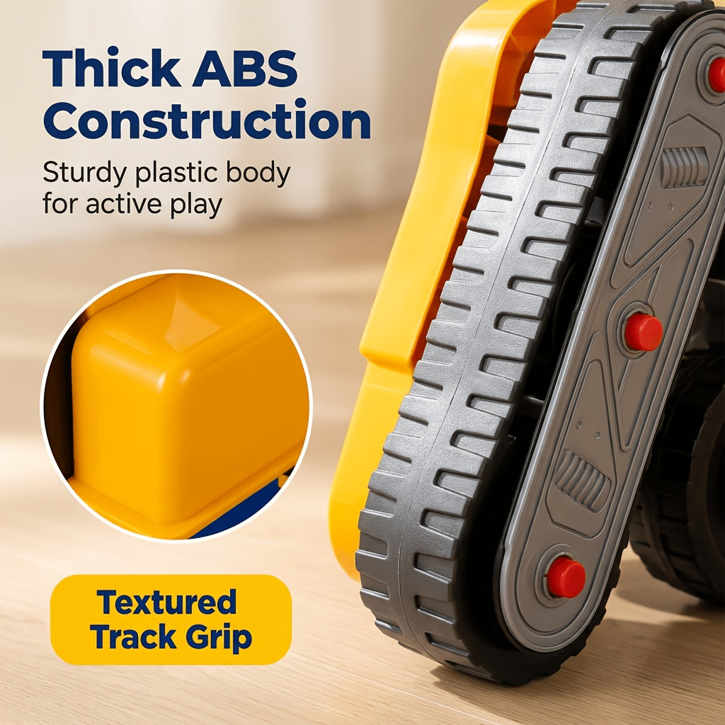 Kids Ride-On Construction Excavator Toy