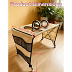 Foldable Pet Grooming Hammock with Stand – Portable Dog & Cat Nail Trimming Station