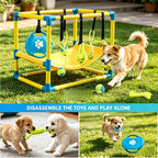 Interactive Puppy Play Gym with 8 Toys