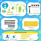 Interactive Puppy Play Gym with 8 Toys
